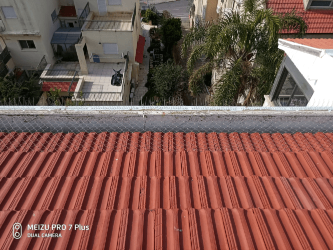 רשת להרחקת יונים 3